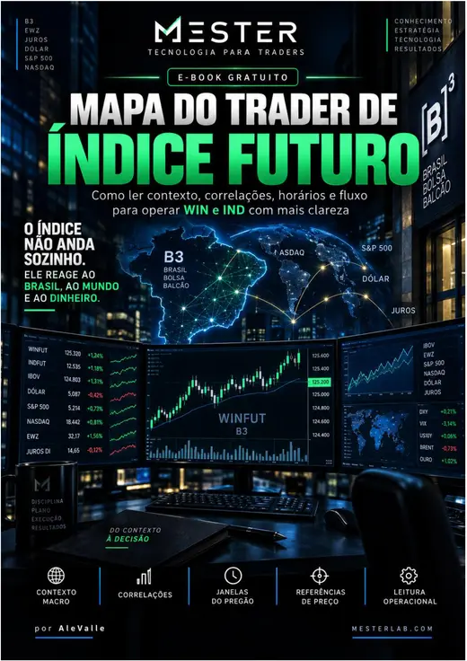 Capa: Mapa do Trader de Índice Futuro